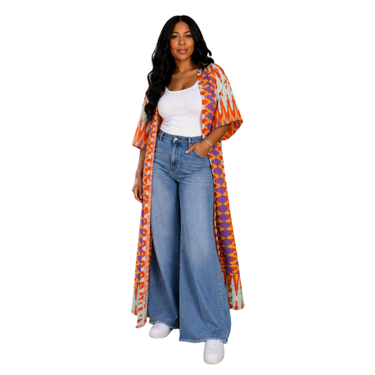 Spiced Lilac Kimono
