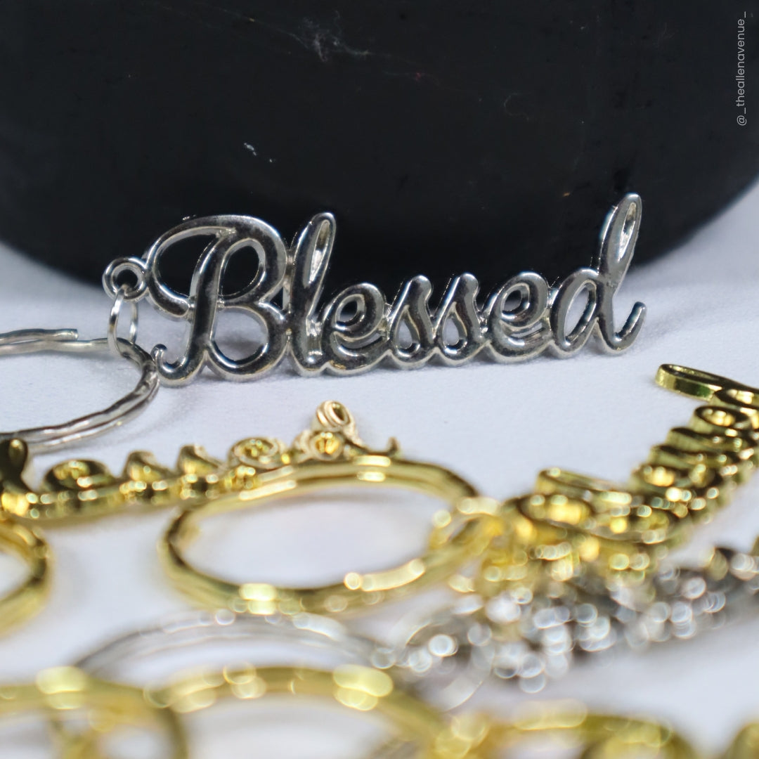 Blessed Metal Keychain