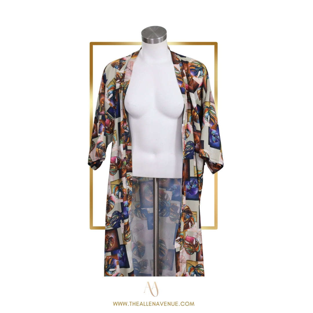 Autumn Whisper Short Kimono