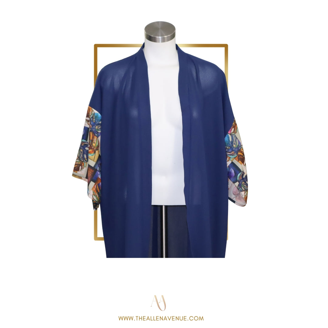Cobalt Maple Kimono
