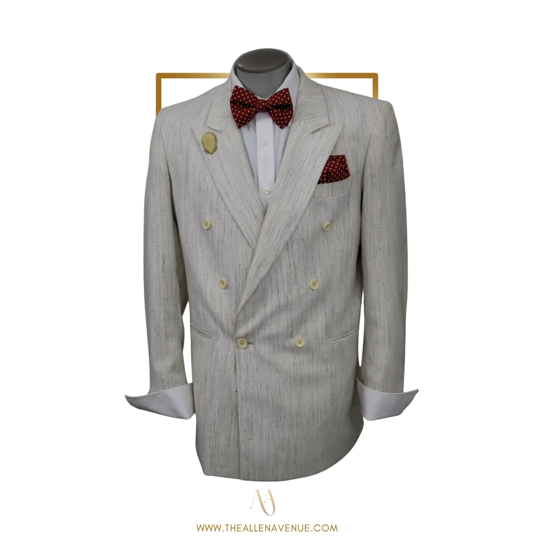 Polka Dot Maroon Bow-Tie Set