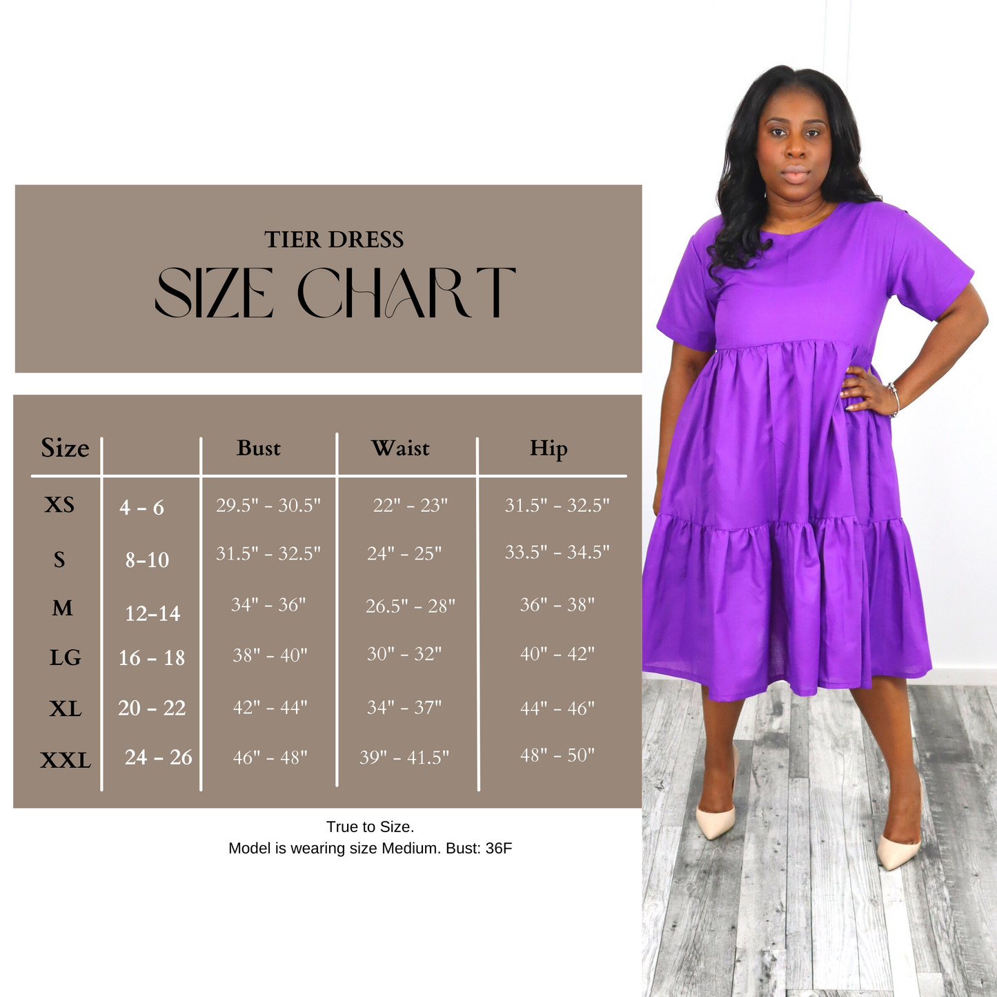 Nightfall Midi Tier Dress