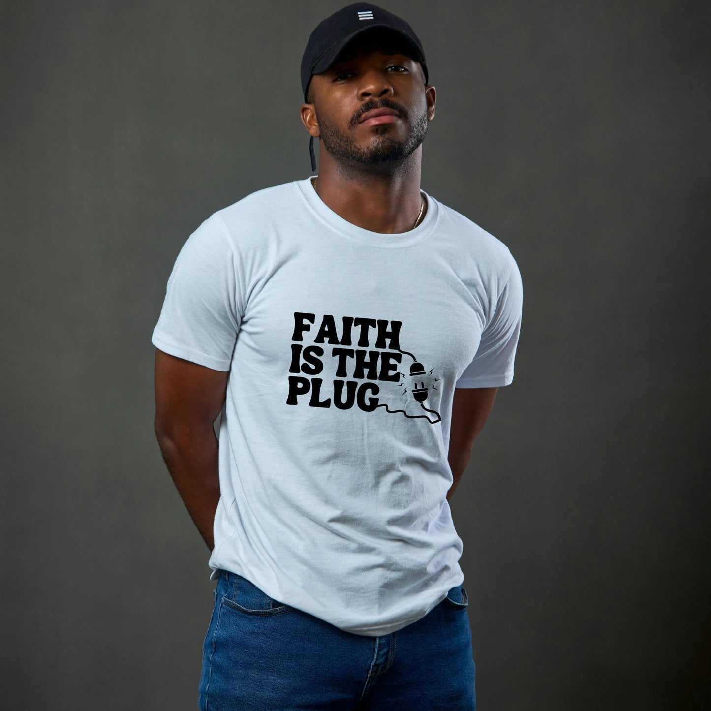 Faith is the Plug Unisex T-Shirt