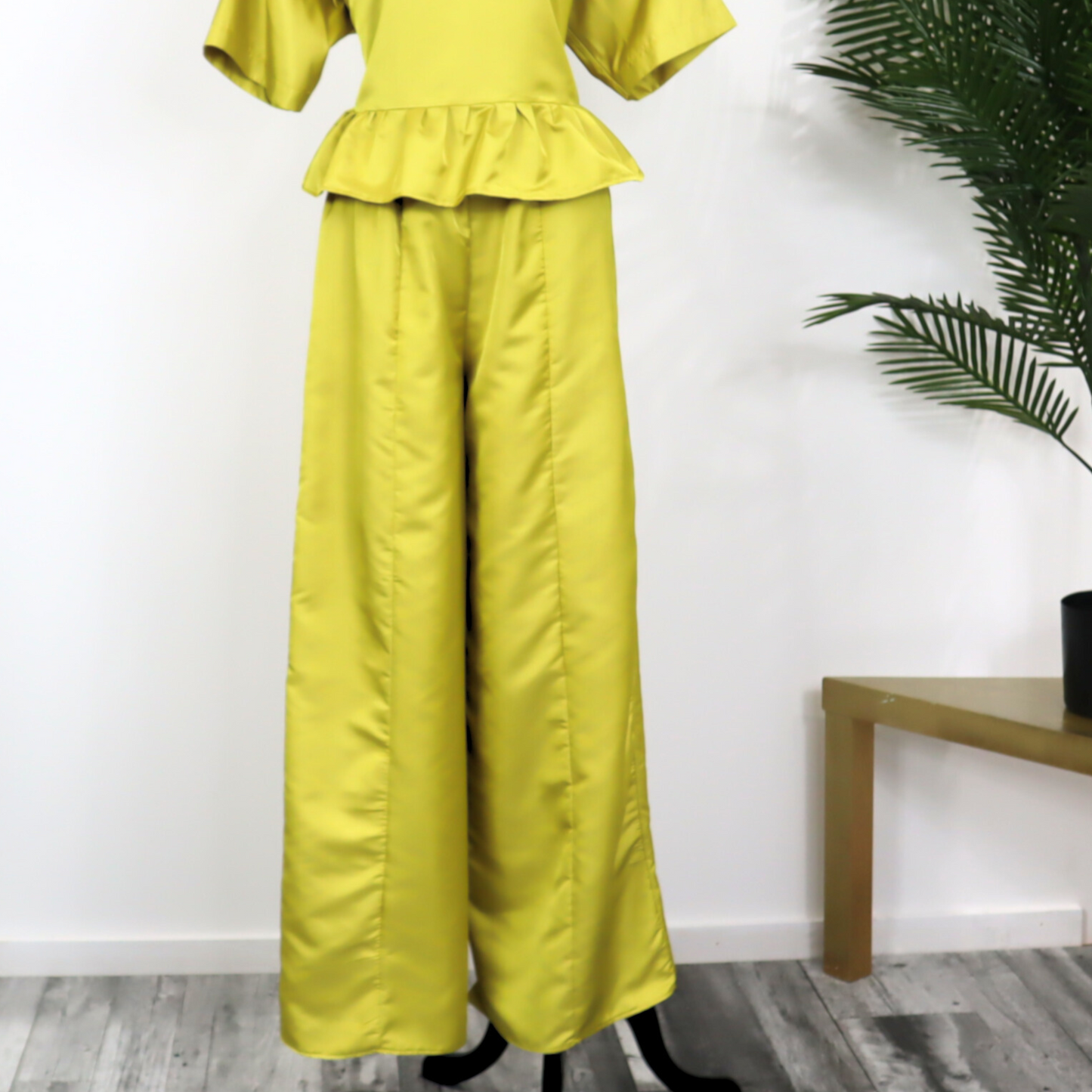 Golden Ray High Waist Wide Leg Pants