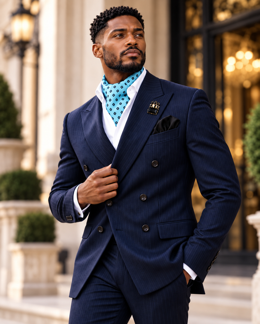 The Azure Noir Ascot Set