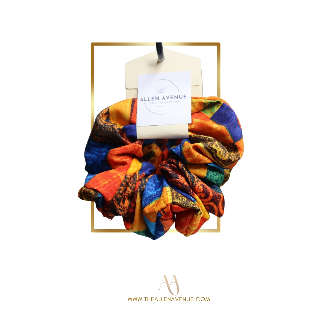 Ruby Amber Hair Scrunchie