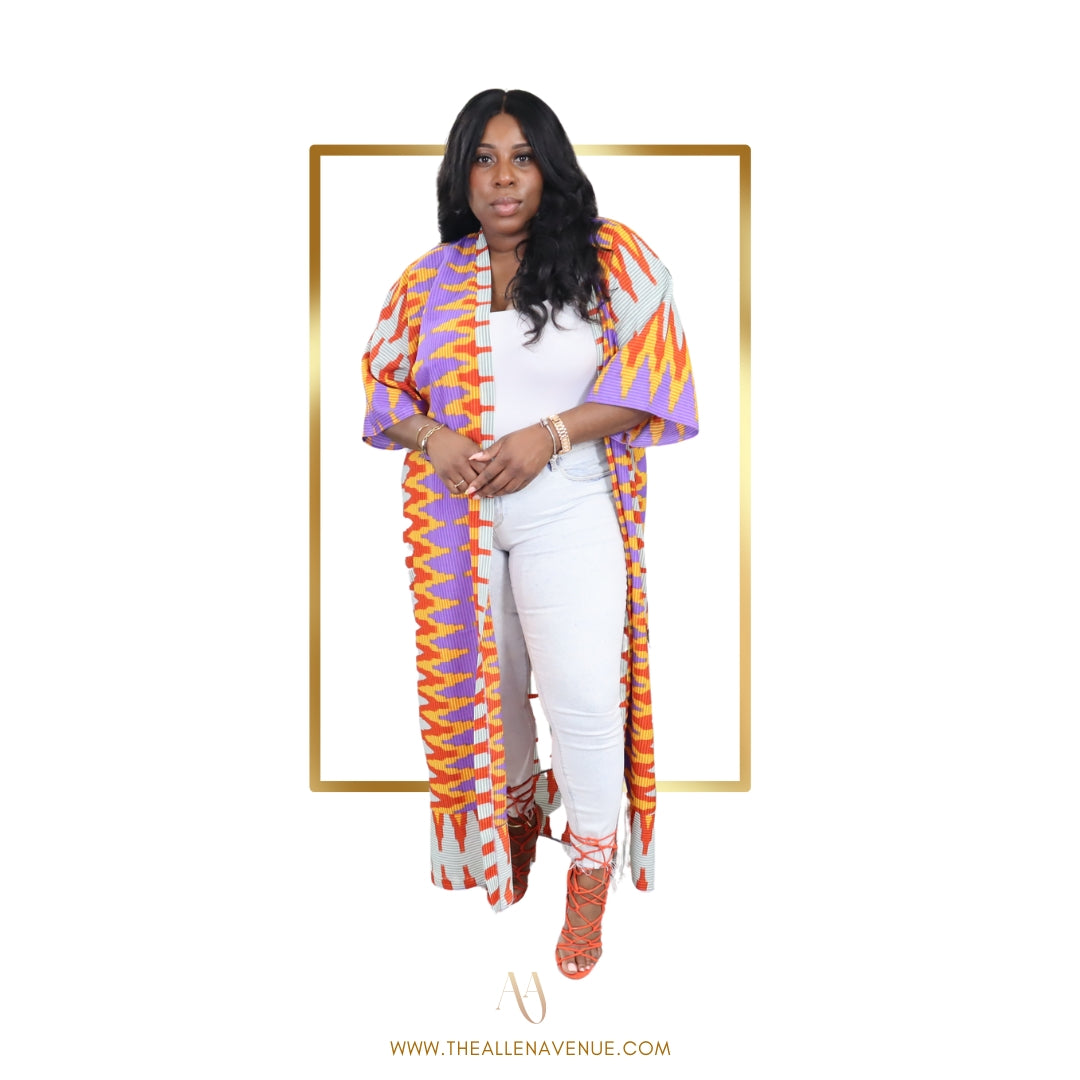 Spiced Lilac Kimono