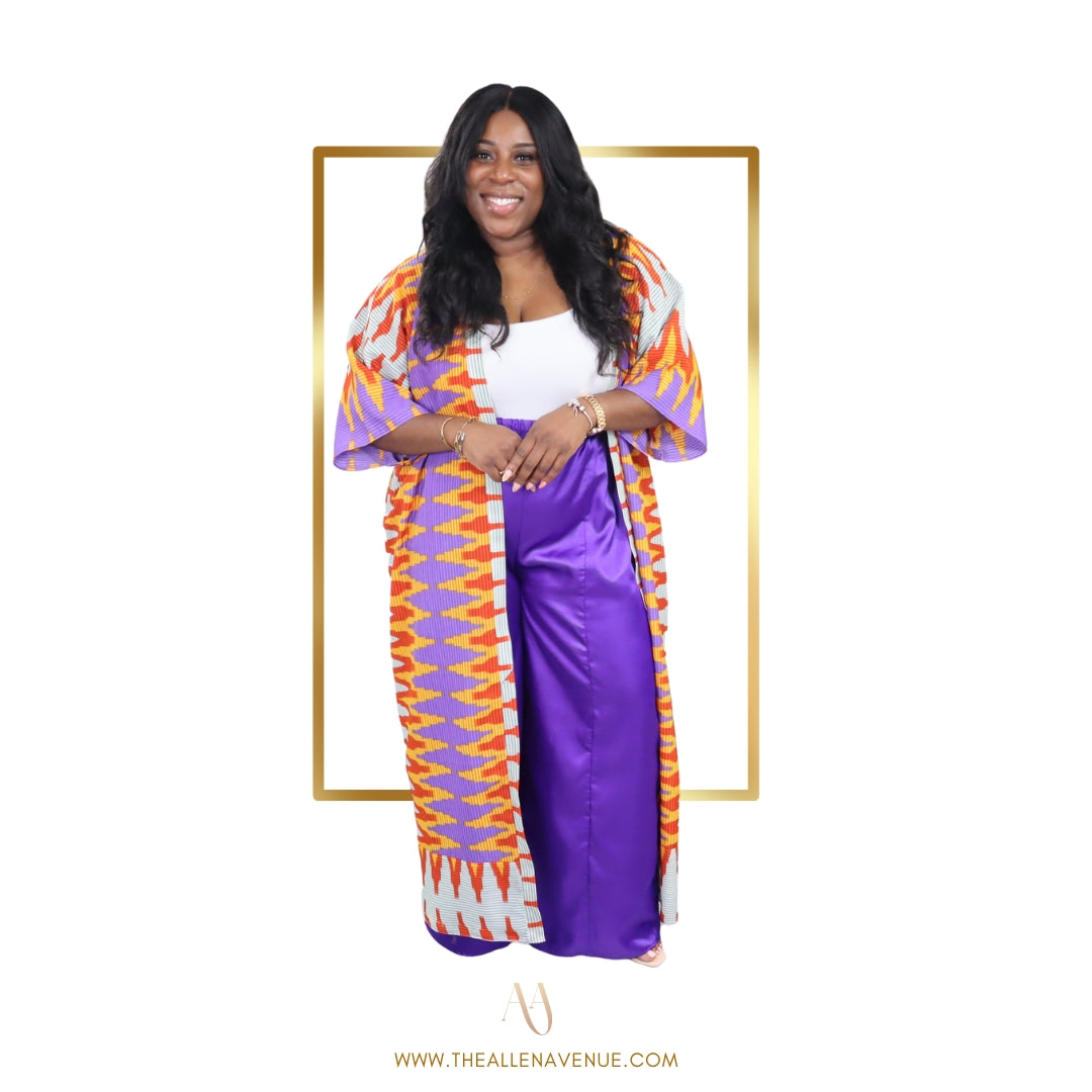 Spiced Lilac Kimono