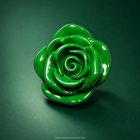 The Kingsley Emerald Lapel Pin