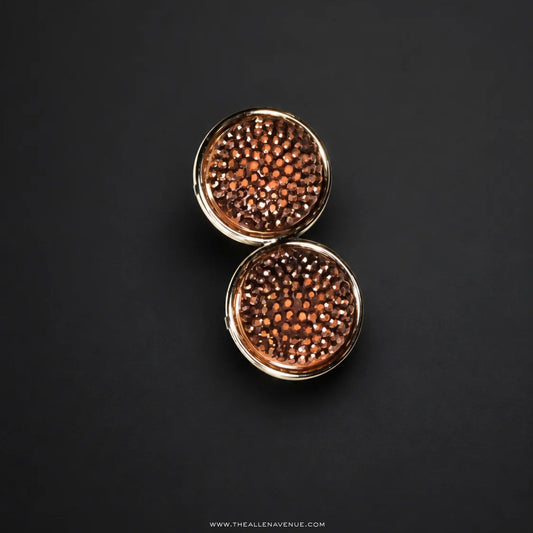 The Langford Cognac Lapel Pin