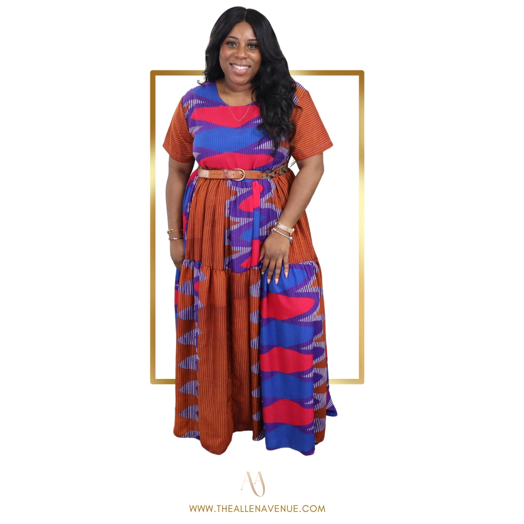 Vivd Harmony Maxi Tier Dress
