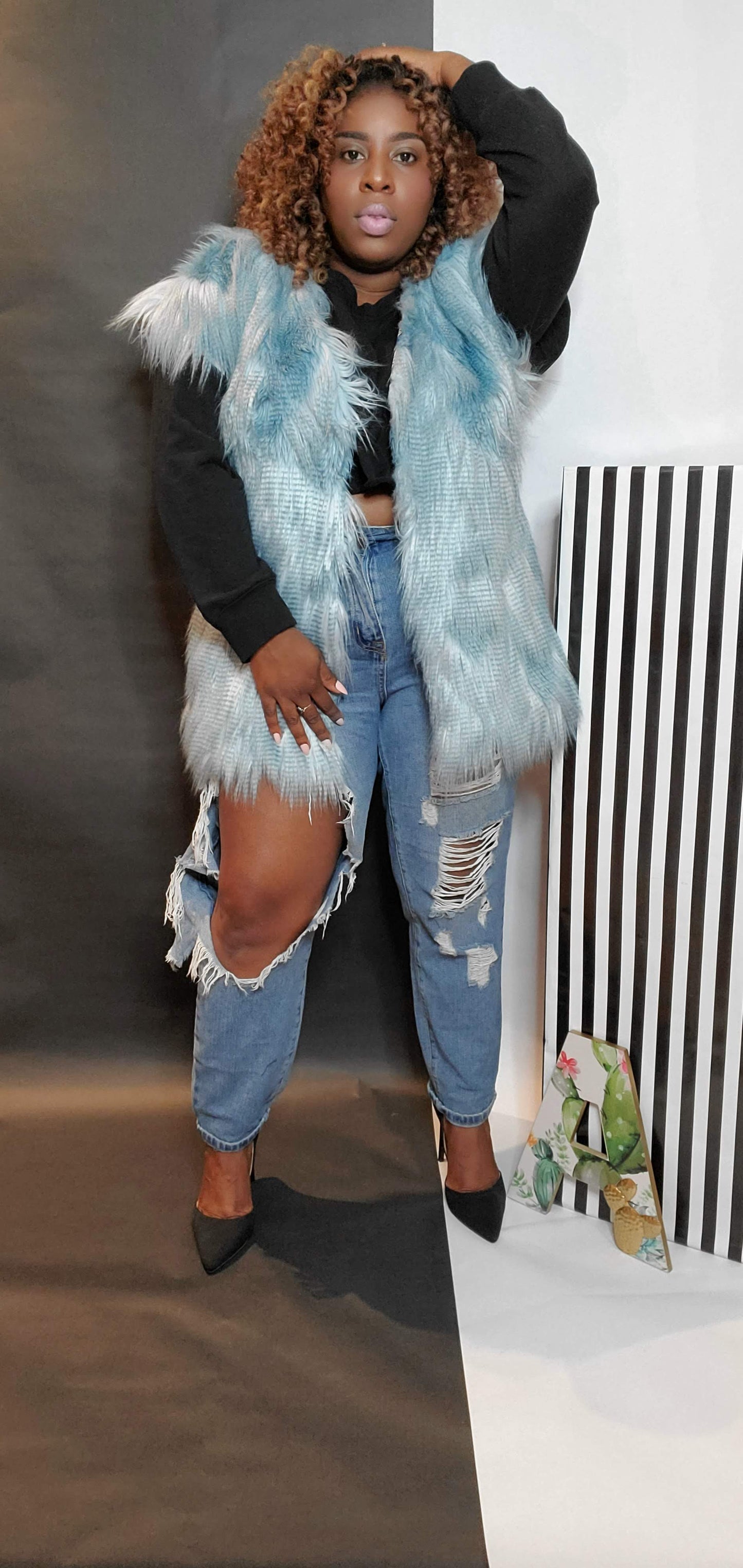Carolina Faux Fur Vest