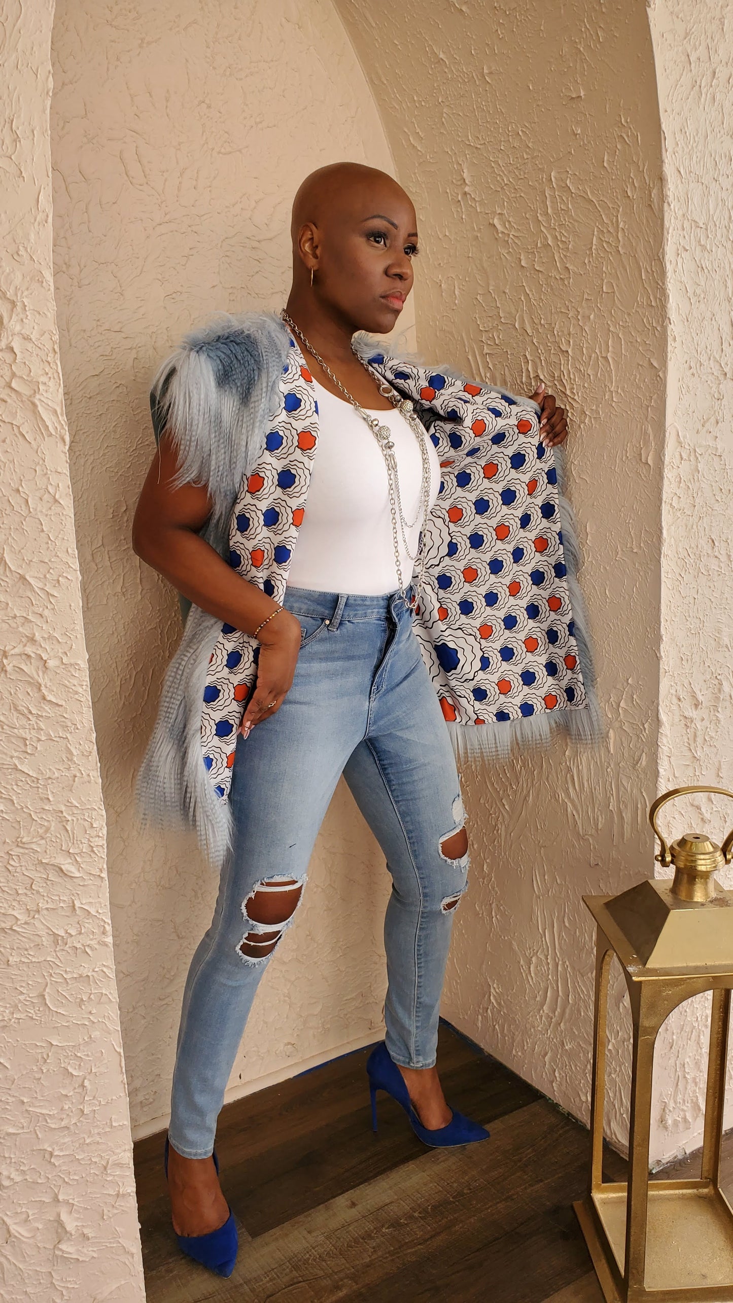 Carolina Faux Fur Vest