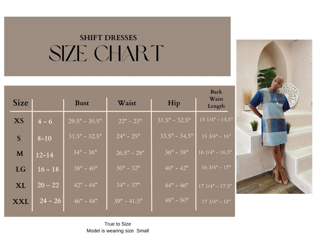 Striped Serenade Shift Dress