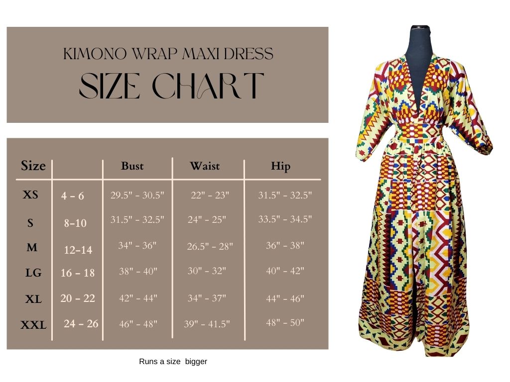 She's Courageous Long Wrap Dress