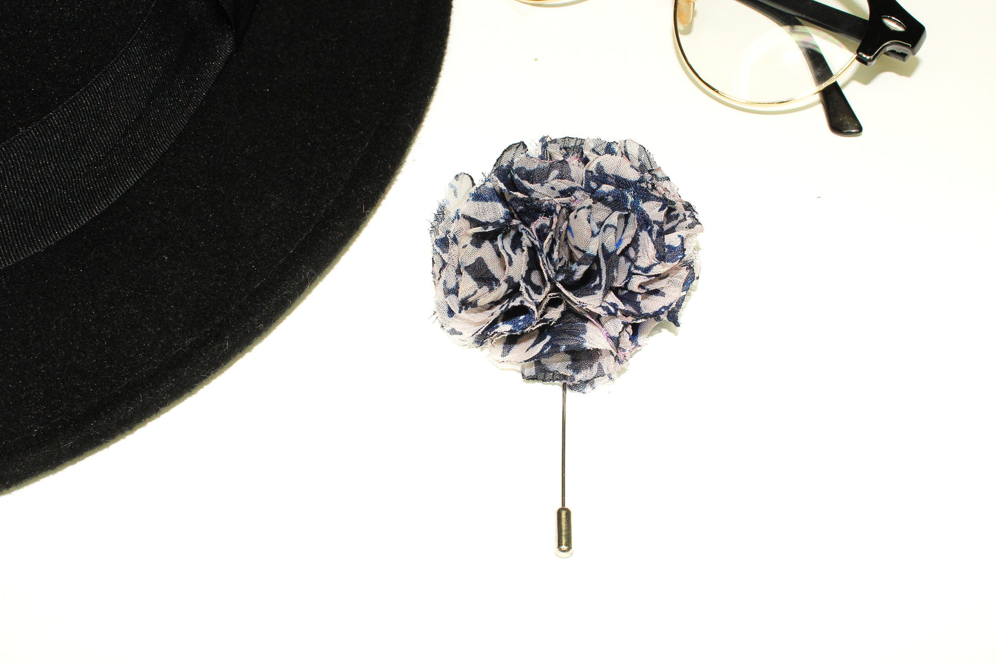 Grey Fog Lapel Pin