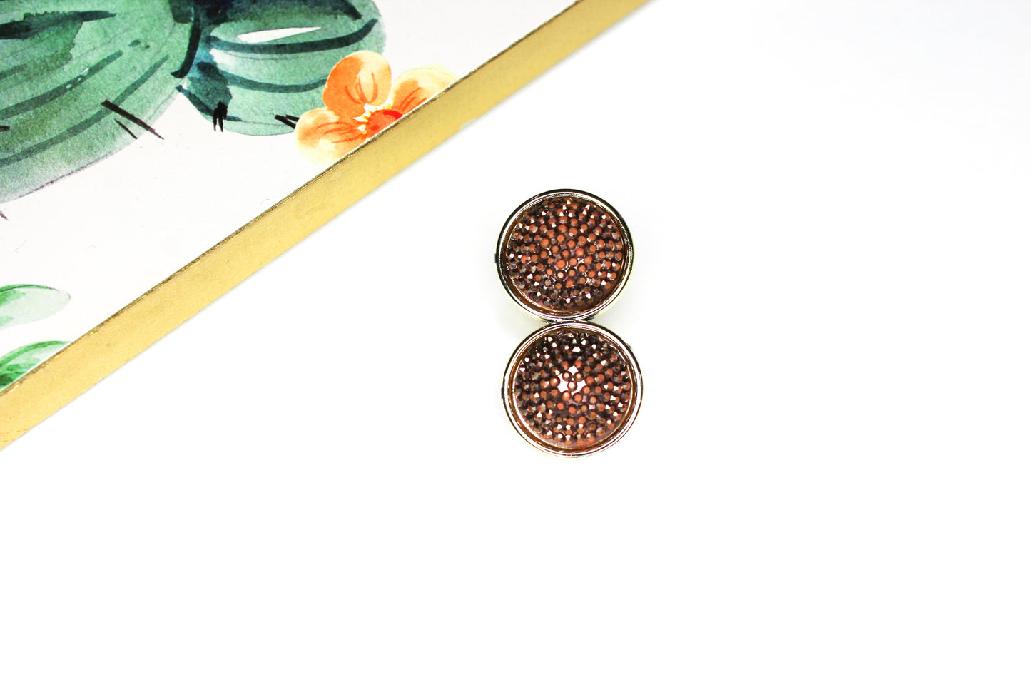 Coffee Ground Lapel Pin