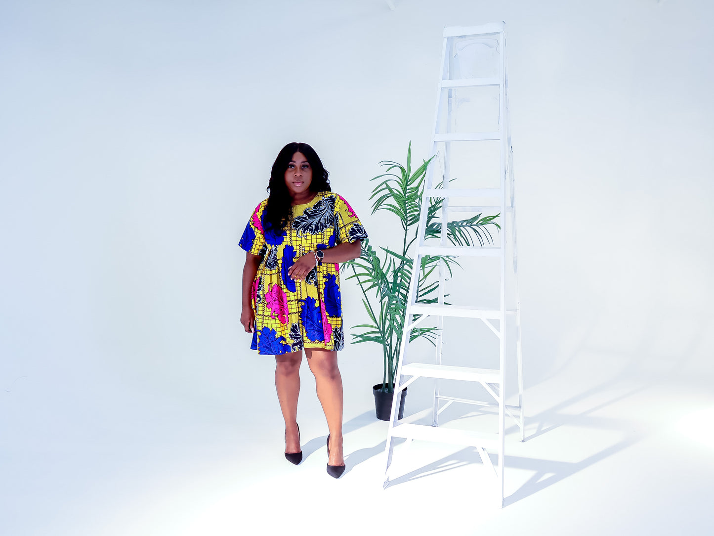 Senorita Ankara Mini Dress