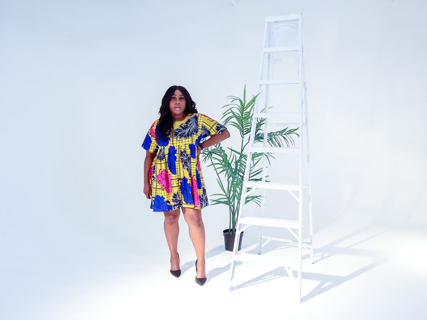 Senorita Ankara Mini Dress