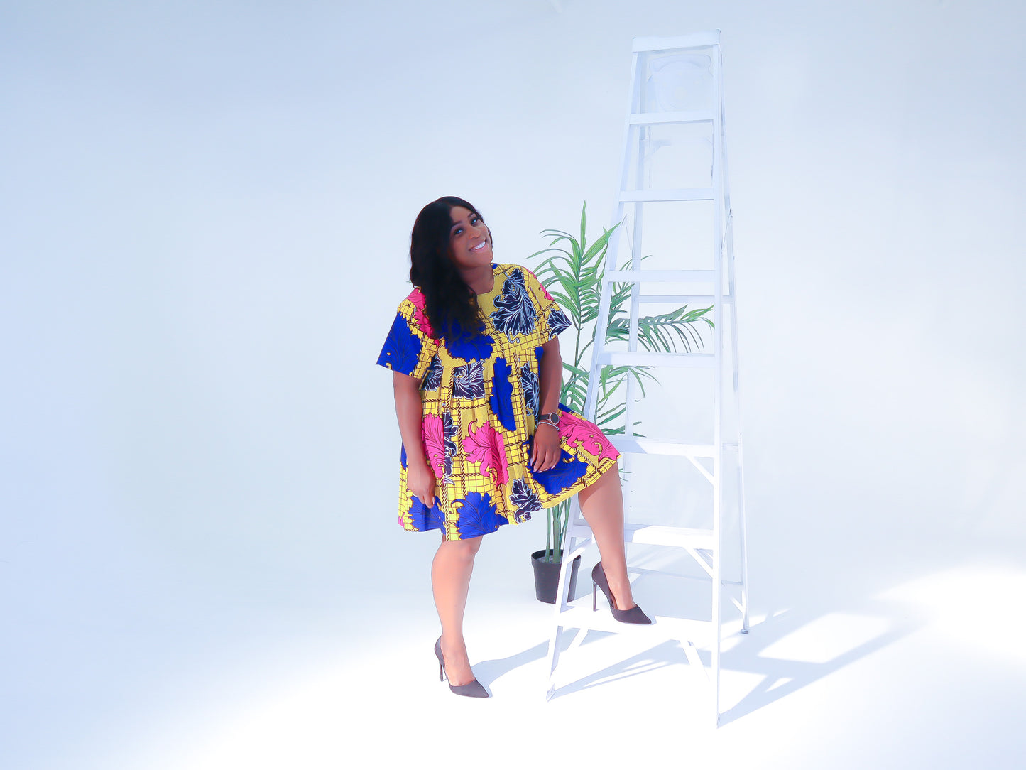 Senorita Ankara Mini Dress