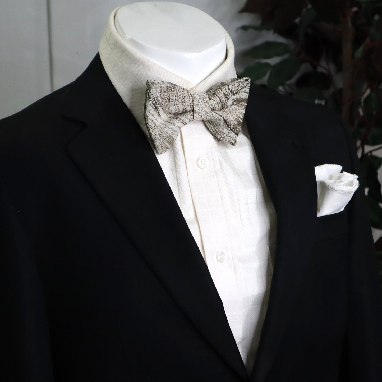 The Sterling Specks of Gold Bow-Tie