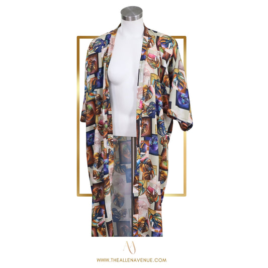 Autumn Whisper Short Kimono