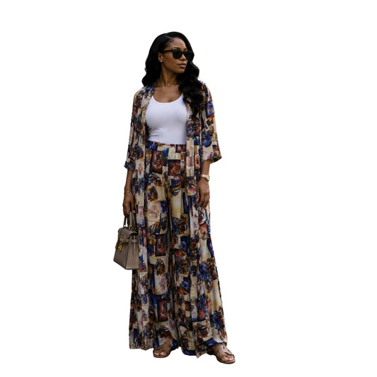 Autumn Whisper Matching Pants Set