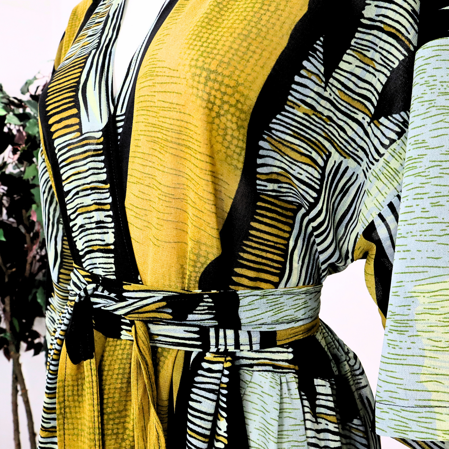 Sunset Long Wrap Dress