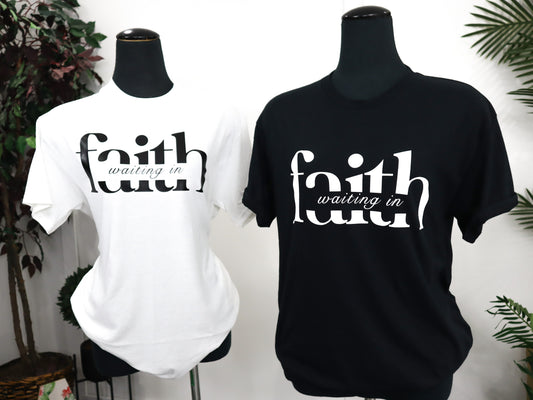 Women's Waiting in Faith T-Shirt
