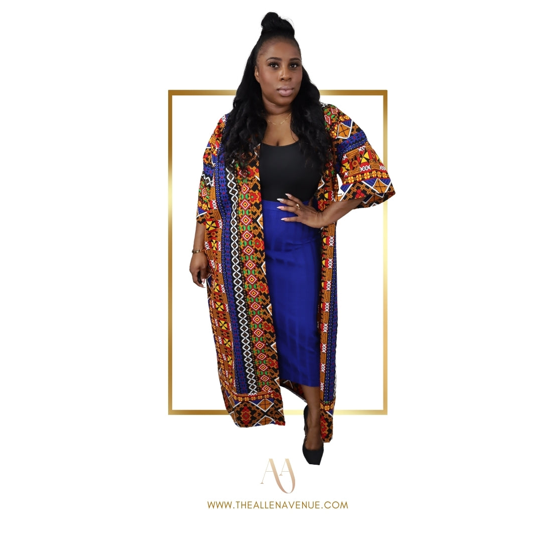 Imani Ankara Kimono