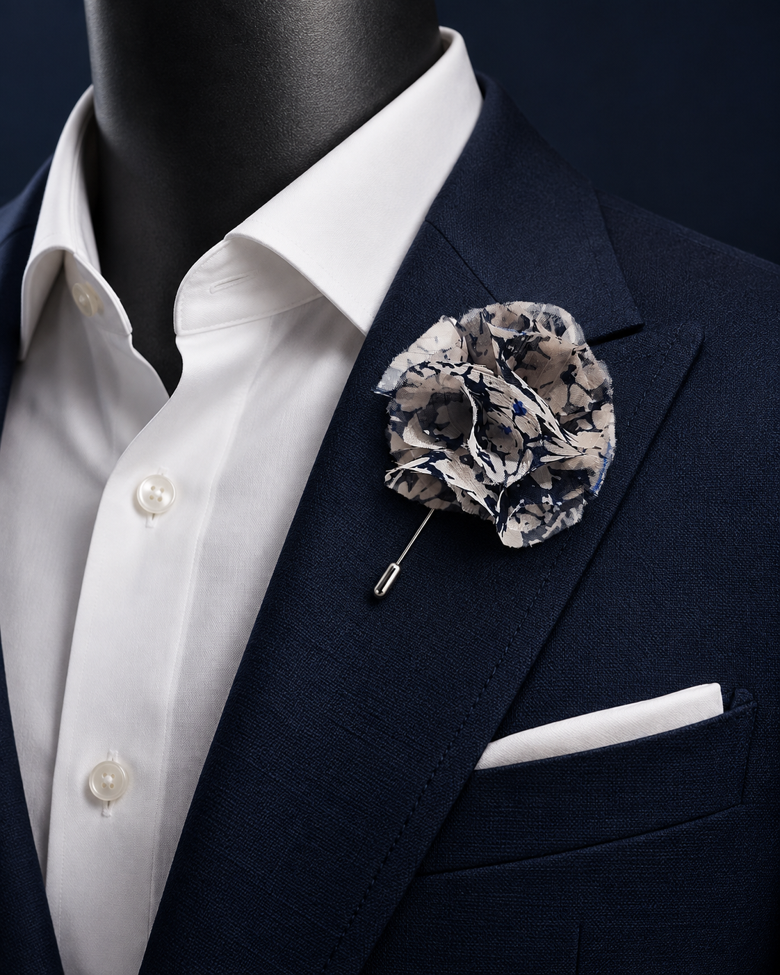 The Beaumont Crest Lapel Pin