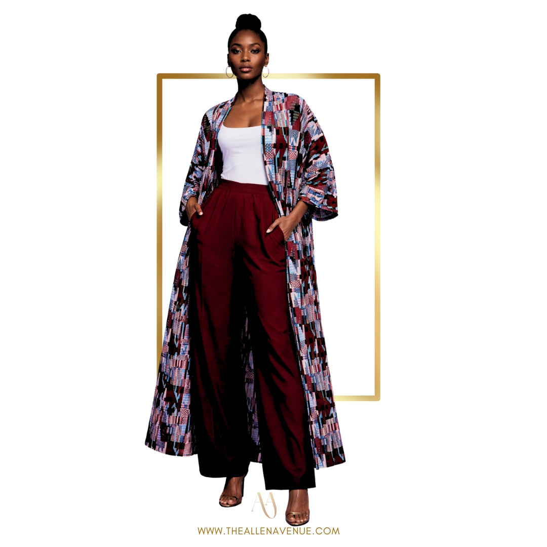 Malawi Ankara Kimono