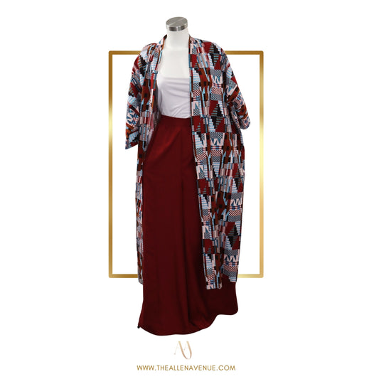 Malawi Ankara Kimono