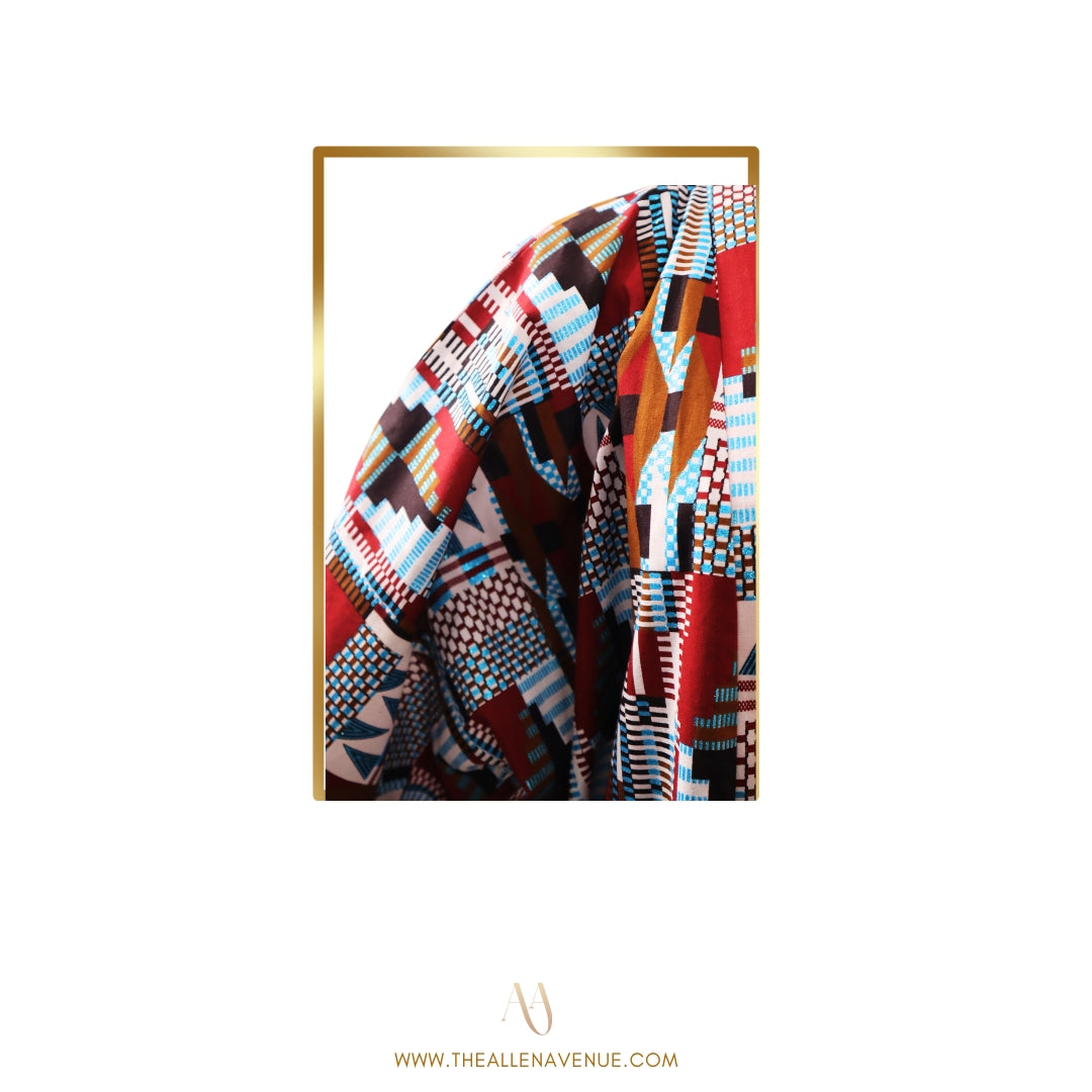 Malawi Ankara Kimono