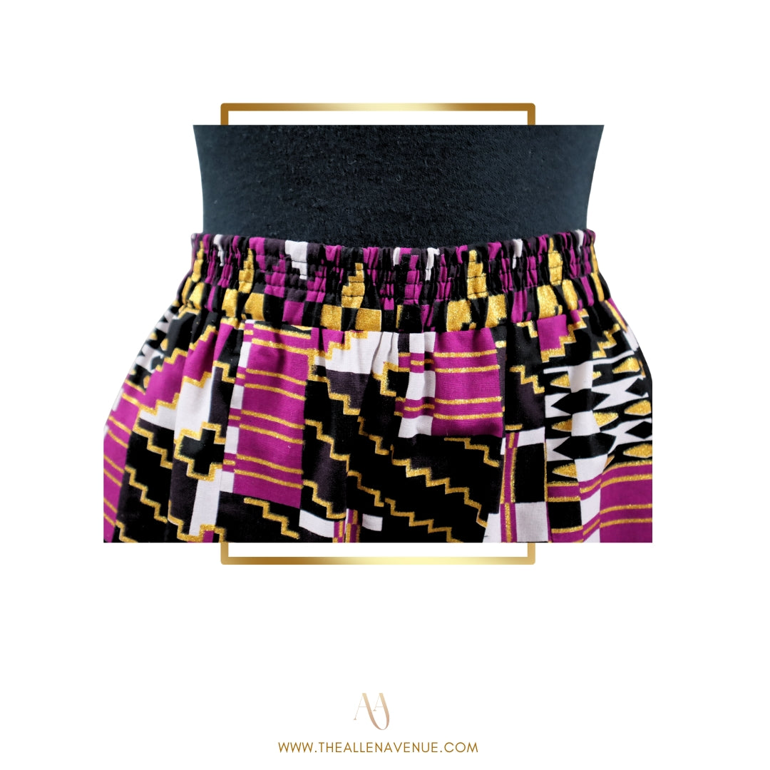 Nala Ankara High-Waist Wide Leg Pants