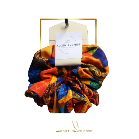 Ruby Amber Hair Scrunchie