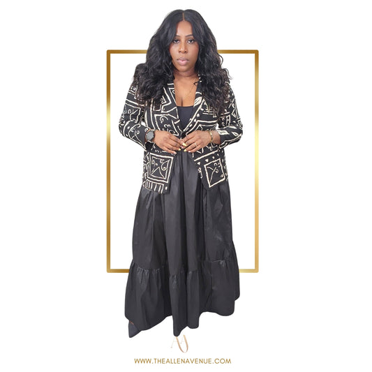 Symphony Long Pleated Skirt