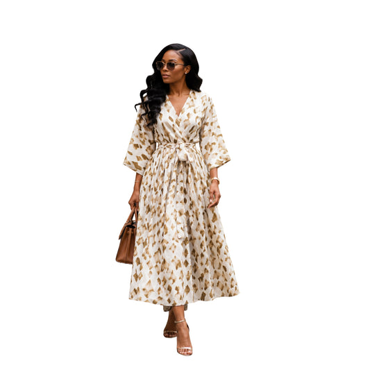 The Savanaah Grace Wrap Dress
