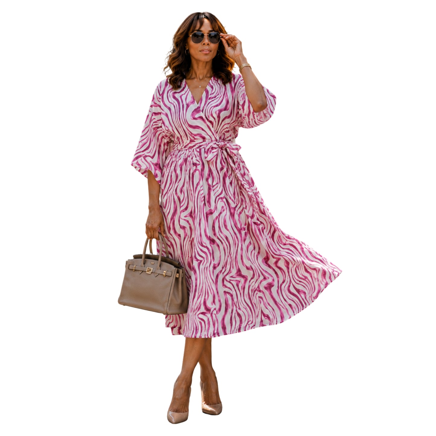 The Rose Grace Wrap Dress