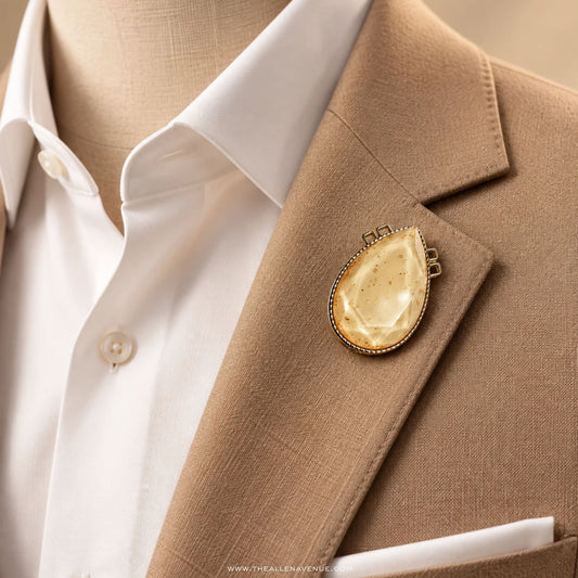 The Ashford Gold Lapel Pin