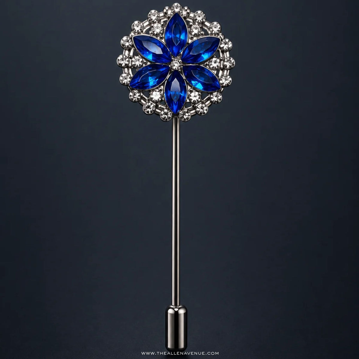 The Kesington Colbalt Lapel Pin