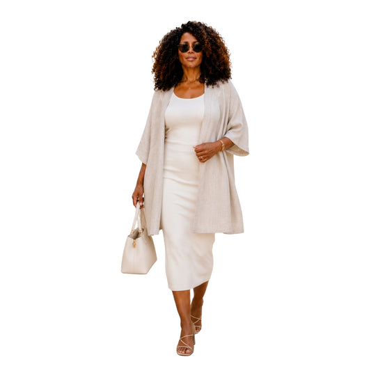 The Riviera Linen Kimono