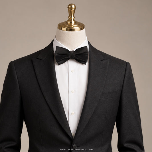 The Ashbourne Noir Bow-Tie
