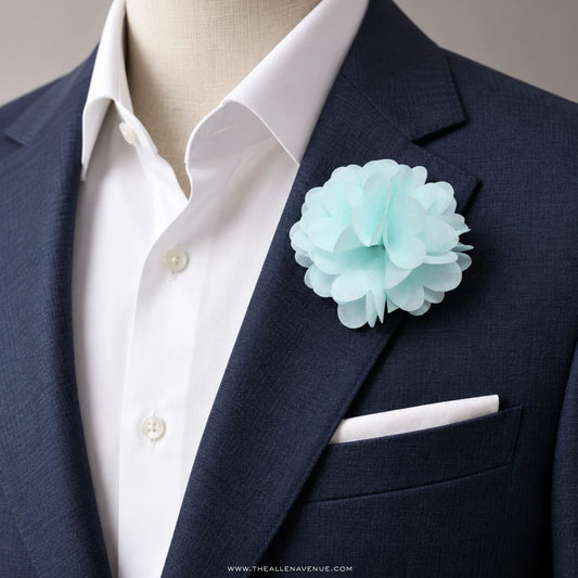 The Sterling Crest Lapel Pin