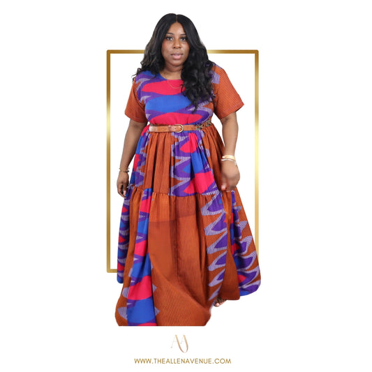 Vivd Harmony Maxi Tier Dress