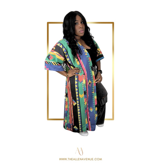 Coloful Culture Kimono