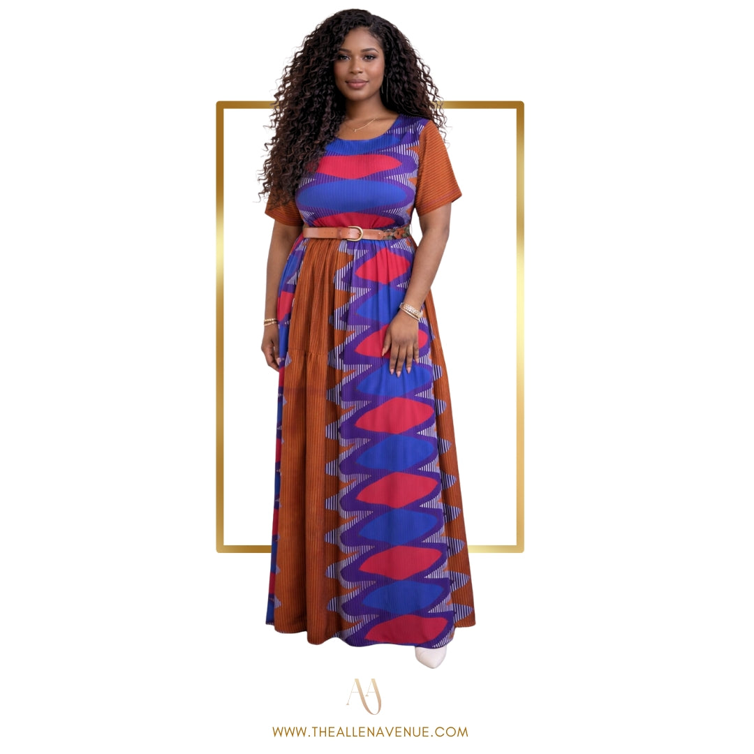 Vivd Harmony Maxi Tier Dress