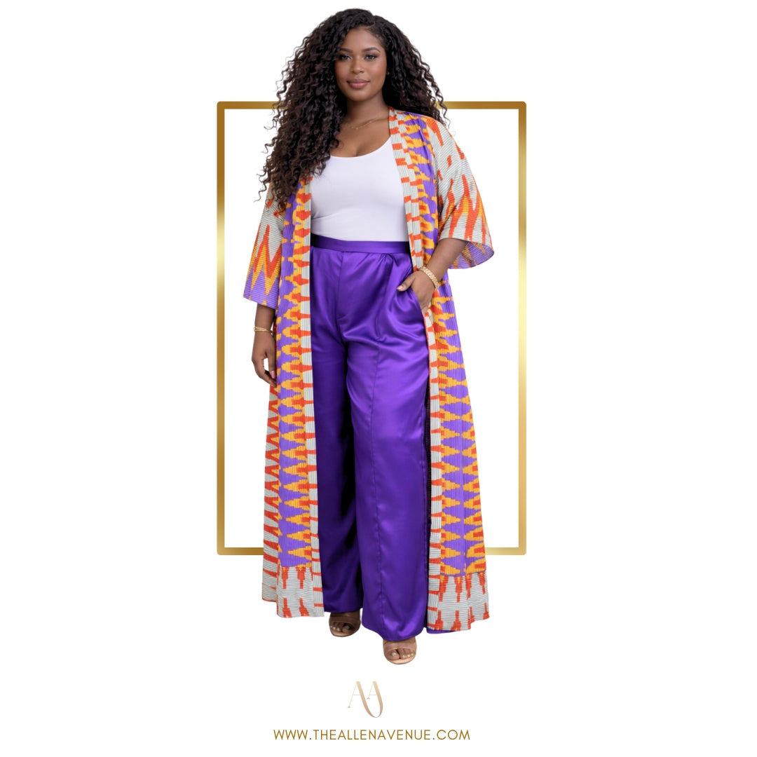 Spiced Lilac Kimono