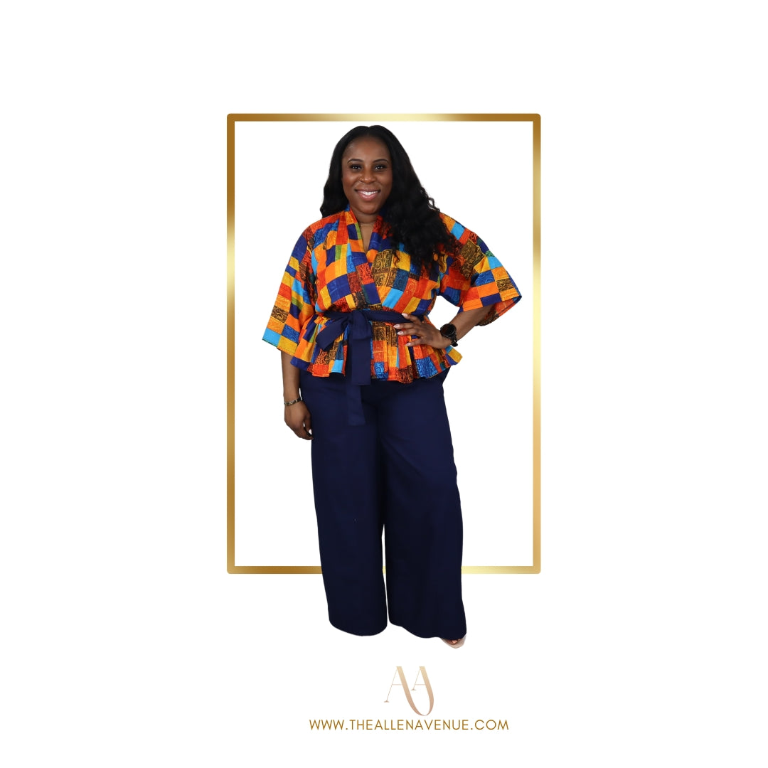 Midnight Muse High Waist Wide-Leg Pants