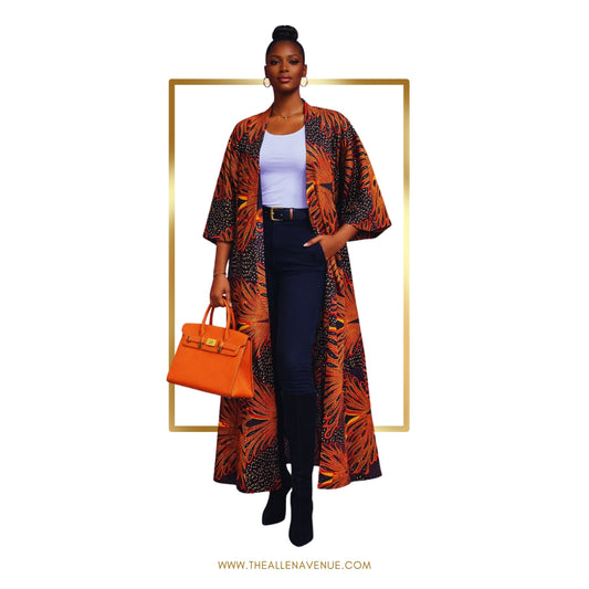 Zaria Ankara Kimono